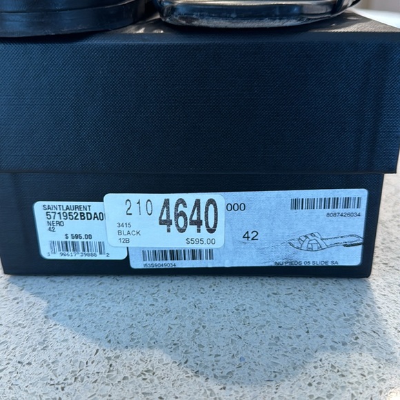 Saint Laurent Tribute flat sandal with box and dust bag - size 42 - Picture 6 of 6